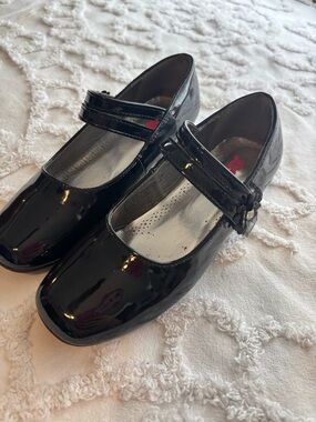JOSMO Kids' Black Patent Mary Jane Dress Shoes